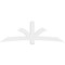 Ekena Millwork Davenport Architectural Grade PVC Gable Bracket, 96"W x 32"H x 2"D x 6"F, 8/12 Pitch GBP096X32X0206DAV00 - alternate 3